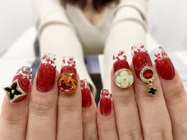 先端クリアin押し花