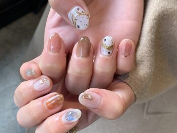 ナンバーネイル 立川(N゜Nail)の写真/summer designが大人気♪【designコース¥6000~】技術に自信が有るからこそ、早くて丁寧&高い再現力が魅力◎