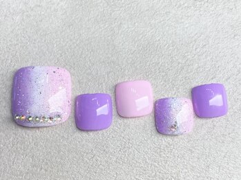 ルスールネイル(Le Seul nail)/【フット】定額デザインジェル