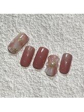 オーク アイラッシュアンドネイル たまプラーザ(OAK)/【MIKI指名デザイン】定額アート