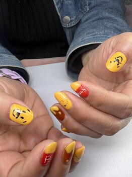 ブリリアント/Poohさんネイル　