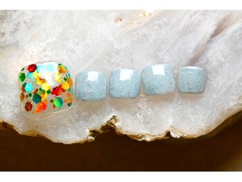 テフテフ バイ ドットエム 広尾(tef tef by.M)/パラジェル　ニュアンス　フット