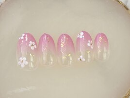 花柄ネイル