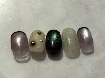 アイネイルズ 恵比寿店(I nails)/マググリーンニュアンス10140円