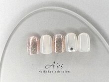 ネイルアンドアイラッシュ アヴィ(Nail and Eyelash A'vi)/ハンド定額デザイン　¥9900