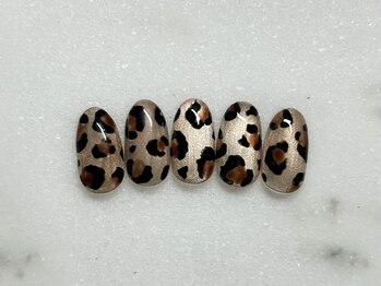 マグネット×ヒョウ柄