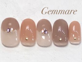 大人上品デザインネイル