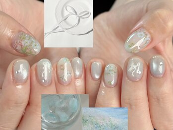 ルネネイル(Lune nail)の写真/池袋駅近☆付け替え時オフ無料が嬉しい！定額制＆持ち込みデザイン可能で、理想の美フォルムを叶えます♪