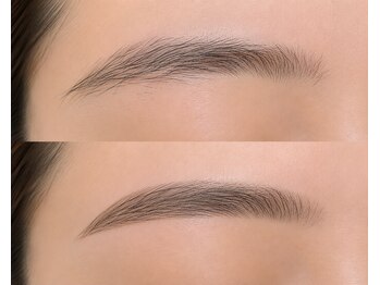 プレヌ 福岡薬院店(Pleine)の写真/作り込みすぎない自然な垢抜け眉へ♪骨格×お顔立ちに合わせたアイブロウ◎