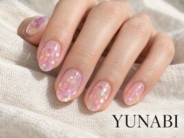 ホログラム◆クリアピンク