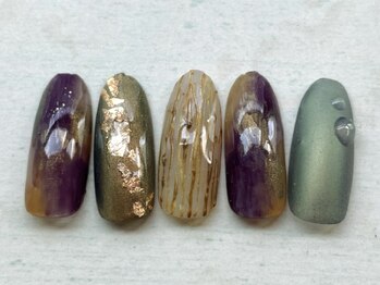 ネイルズオブレオ 梅田(Nails of LEO)/店内サンプル★レオコース¥6600