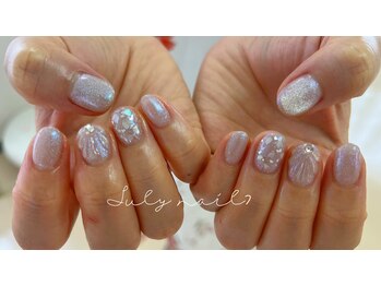 ジュライネイル(July nail)/マグネット　貝