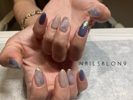 秋色シアーネイル