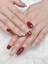ボルドーネイル☆