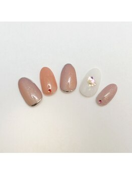 ケージュール(Kjour)/上品ピンクネイル