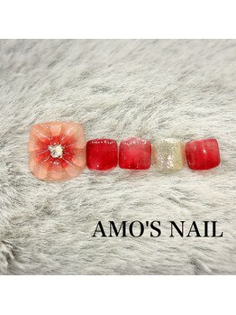 アモズネイル さっぽろ東急百貨店(AMO'S NAIL)/9900円デザイン