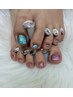 【ご新規様オフ無料】【Foot】フットネイルワンカラー¥4900