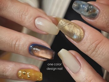 ルカ 原宿(lux)/個性派ニュアンスネイル