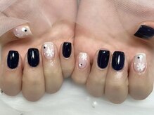 リラス 立川(Lilas)/-- 雪の結晶ネイル --