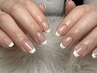 【HAND】フレンチネイル〔オフ込み〕¥7,500