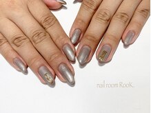 ネイル ルーム ルーク(nail room Rook)/ミラーネイル