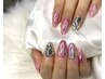 ［Hand］マグネット/ミラー/オーロラ×埋め尽くし　￥8000