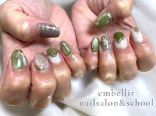 アンベリール ネイルサロンアンドスクール(embellir)/秋冬ネイル