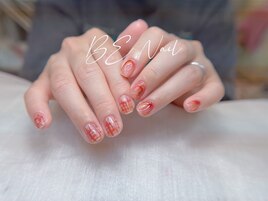 秋のニュアンスネイル