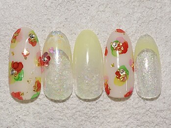 リノ ネイル(Rino nail)/3月の新作ピクニック803n3