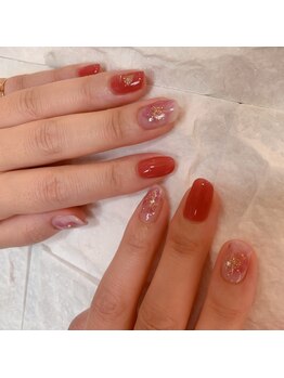 カイノ なんばタワー店(KAINO)/ニュアンスネイル¥7700