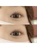 【ナチュラルで華やかな目元に◎】まつ毛パーマ×コーティング仕上げ