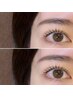 最高級flat lash【100～120本】×美眉ワックス