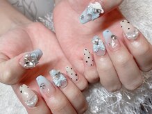 レアネイル 新宿(le'a nail)/ゴージャスネイル