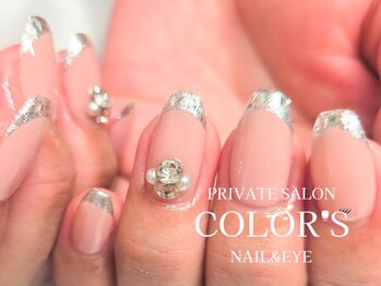 カラーズ ネイル アンド アイ(COLOR'S NAIL&EYE)/ガラスフレンチ