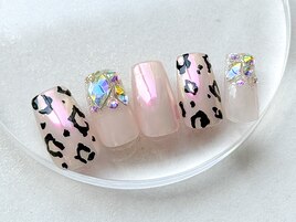 レオパード×ピンクオーロラ