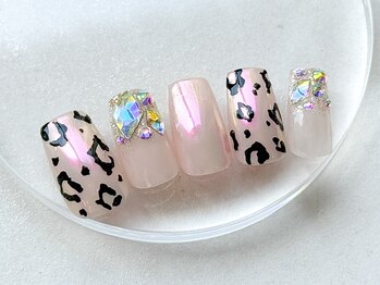 レオパード×ピンクオーロラ