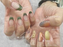 ユーネイル 南浦和店(you NAIL)/アシンメトリー　持ち込みネイル