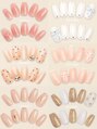 ファストネイル 関内店(FAST NAIL) ガーリーなリボンデザインも多数♪色変更でオフィスネイルにも!