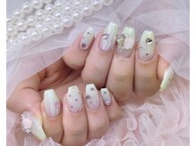 アリーズ(Allies)/レース 春ネイル 韓国 