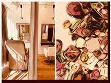 ドットピー(.p)の雰囲気（美容室の活気から一枚のVoileを隔てた柔らかな繭のような空間へ）