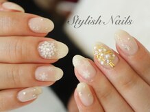 スタイリッシュネイルズ(Stylish Nails)/クリスマスツリー＆雪の結晶４