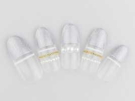 メタリックフレンチネイル