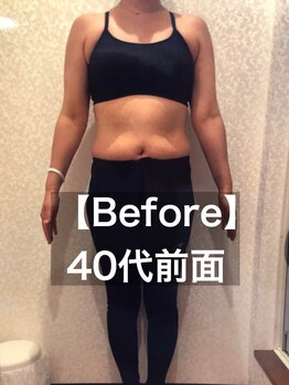 24ダイヤモンドジム(24 DIAMOND GYM)/【Before】40代女性前面