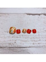 ネイルアンドまつ毛エクステ ルーナ イオン多摩平の森店/フットデザイン 