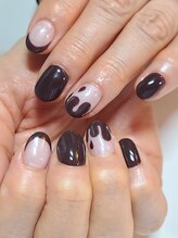 ネイルアンドまつげエクステ専門サロン スリー(THREE)/バレンタインネイル