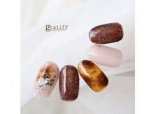 グラティフィー(gratify)/【秋定番！べっこうネイル】