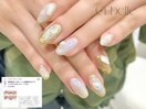 ニュアンスネイル/冬ネイル