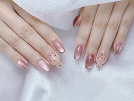 大人気ハートネイル