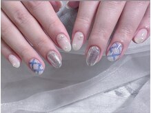 モシ(Moci)/アートし放題／チェック柄