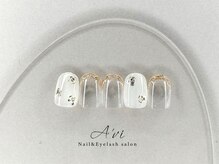 ネイルアンドアイラッシュ アヴィ(Nail and Eyelash A'vi)/ハンド定額デザイン　¥9900